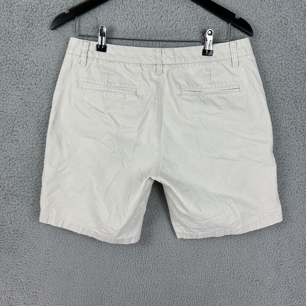 Bonobos Chino Shorts Mens 31 Beige 7 Inch Inseam Cotton Classic Summer Casual - Picture 8 of 11